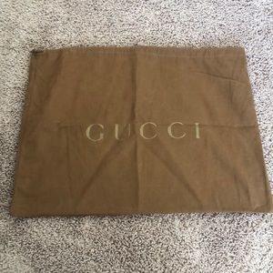 Gucci dust bag  20” 15”